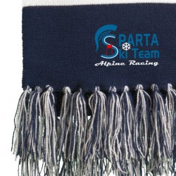 Striped Ski Team Winter Scarf