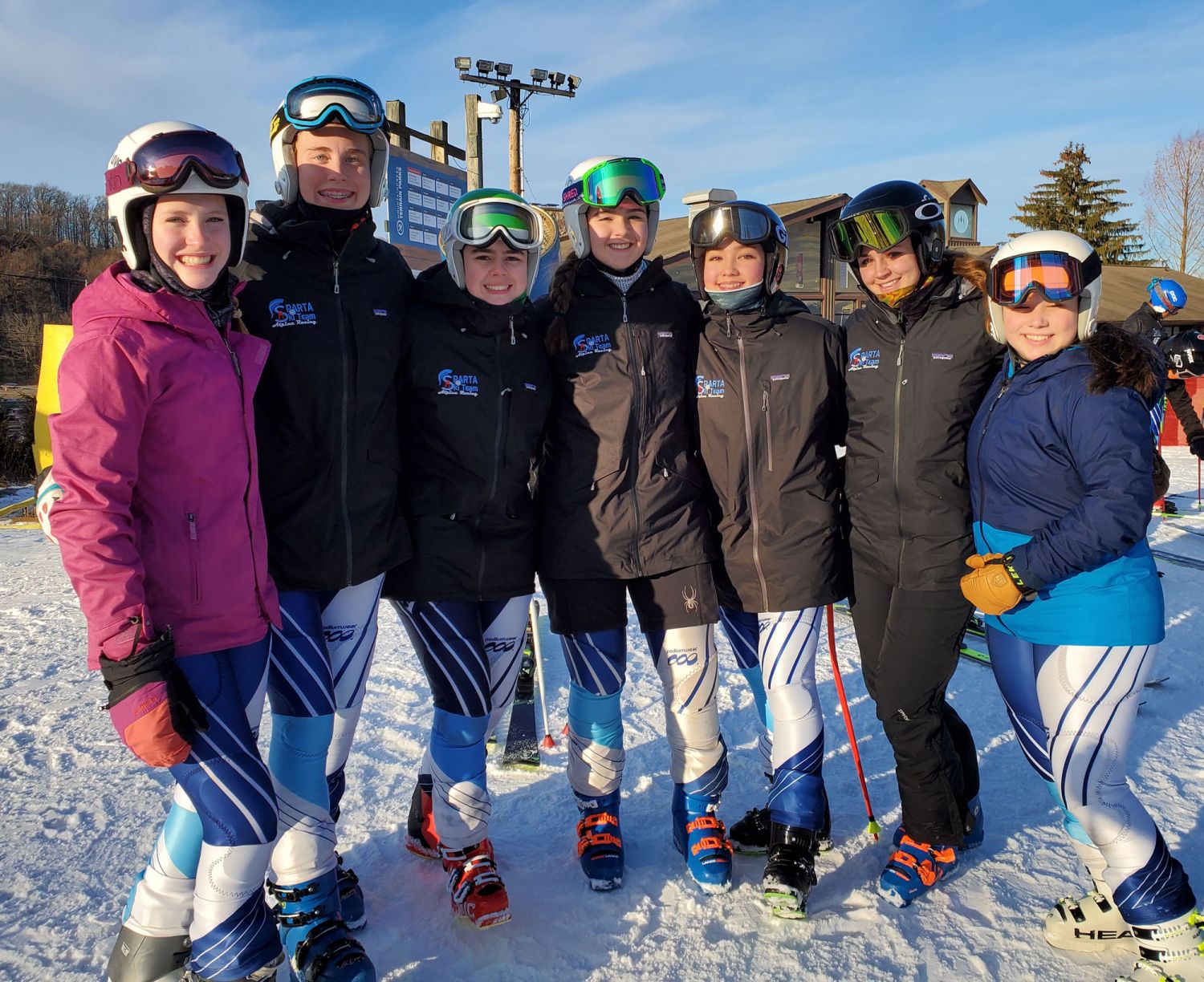 Giant Slalom Race #2 Girls Ski Team