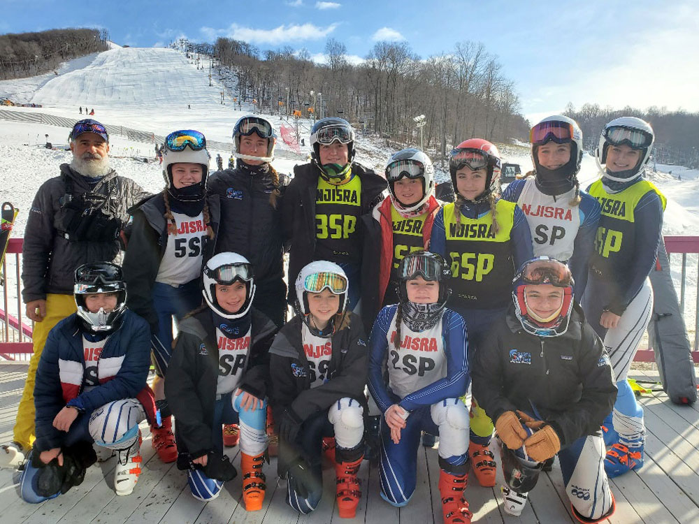 Girls Ski Team Race #1