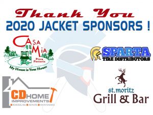2020 Sparta Ski Team Jacket Sponsors