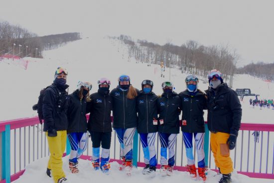 Sparta Varsity Girls Ski Team