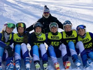 Sparta Girls Ski Team 6th Place States