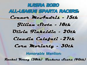 NJISRA Sparta All League Ski Racer 2020