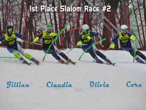 1st Place At Slalom Race #2