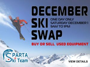 Sparta Ski Swap December 1 2018