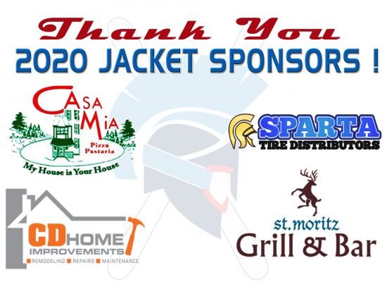 2020 Sparta Ski Team Jacket Sponsors