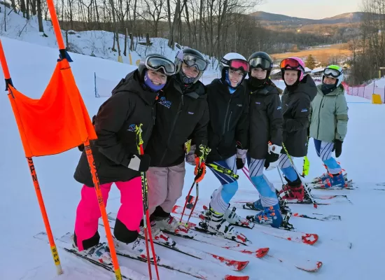 Varsity Grils Ski Team