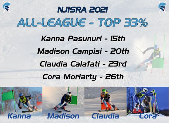2021 NJISRA All-League Ski Racers