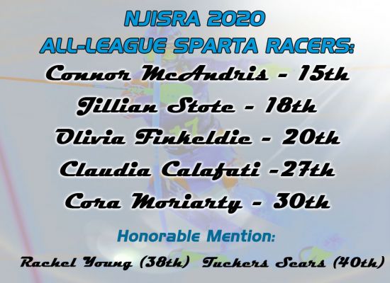 NJISRA Sparta All League Ski Racer 2020