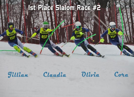 1st Place At Slalom Race #2