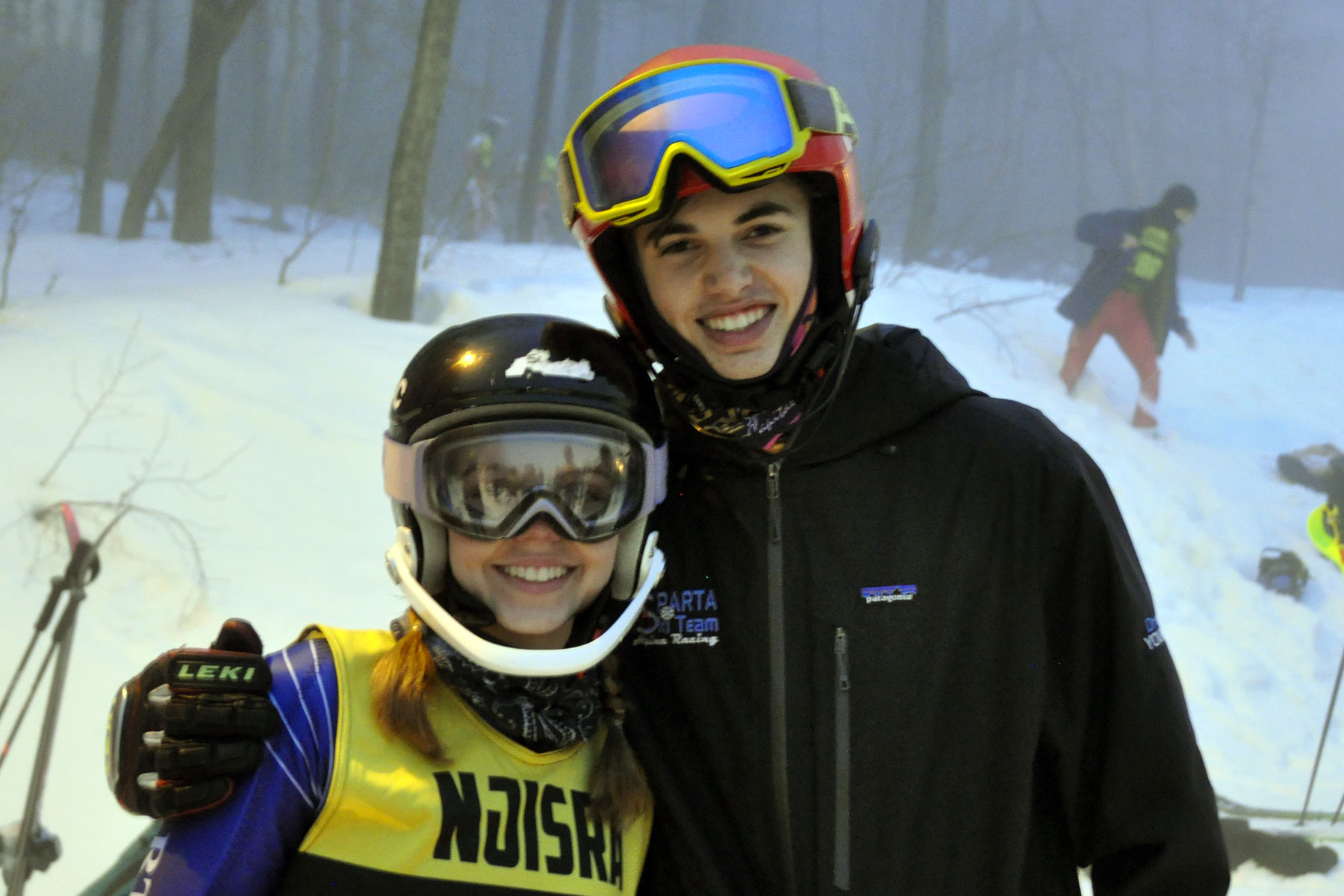 The Youngs - Sunny & Drew at Race #1 Blue Mountain