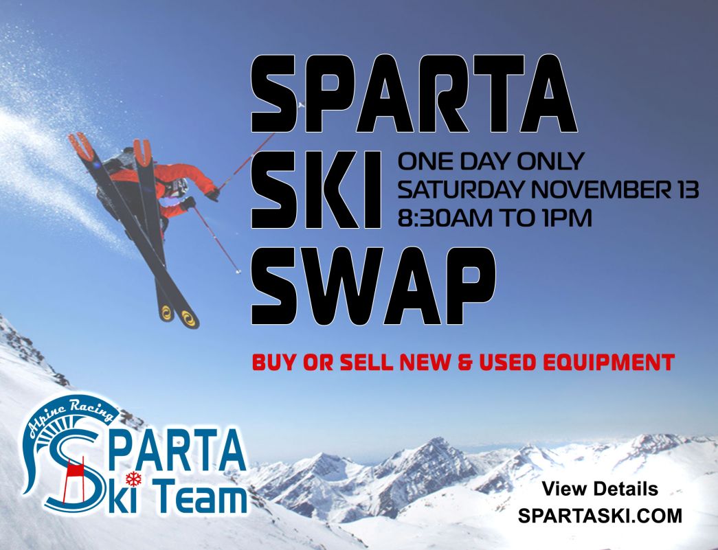 Sparta Ski Swap Sat. Nov. 13th, 2021