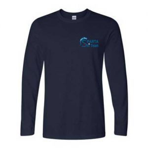 Long Sleeve Softstyle Embroidered Logo