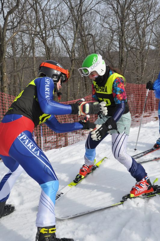 Brendan & Claudia Pre-Race Ritual at Petro GS Qualifier