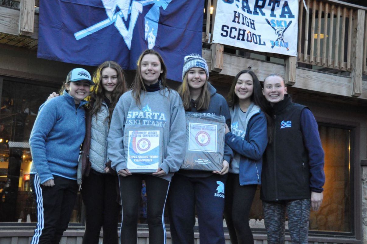 NJAC Champions - Sparta Varsity Girls Team