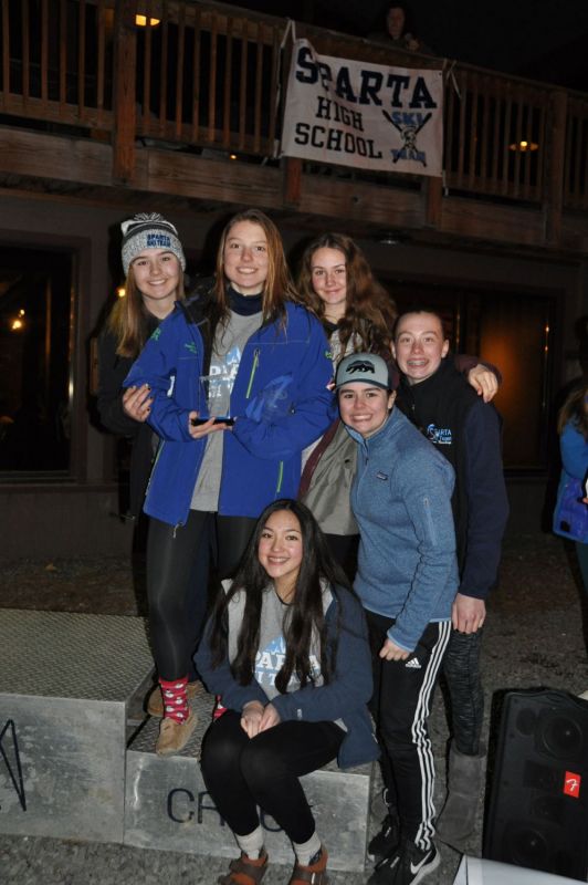 3rd Place State Champions - Sparta Varsity Girls Team